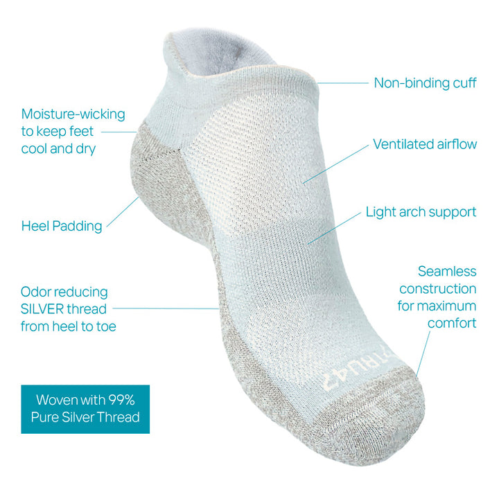 Low-Cut Cotton Grounding Socks