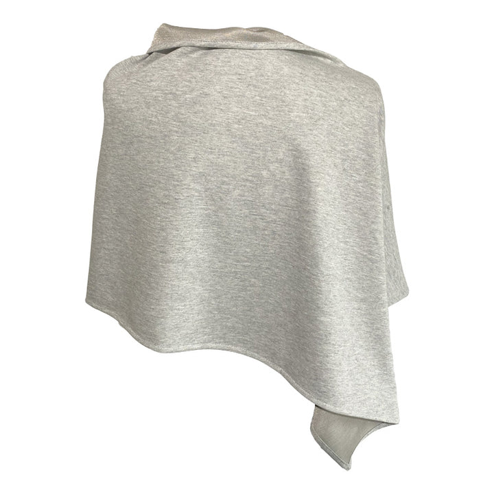 Poncho Cotton Double Knit Heather-Short