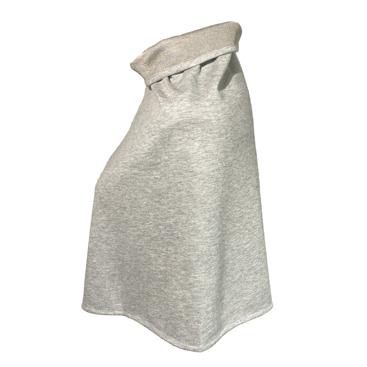 Poncho Cotton Double Knit Heather-Short
