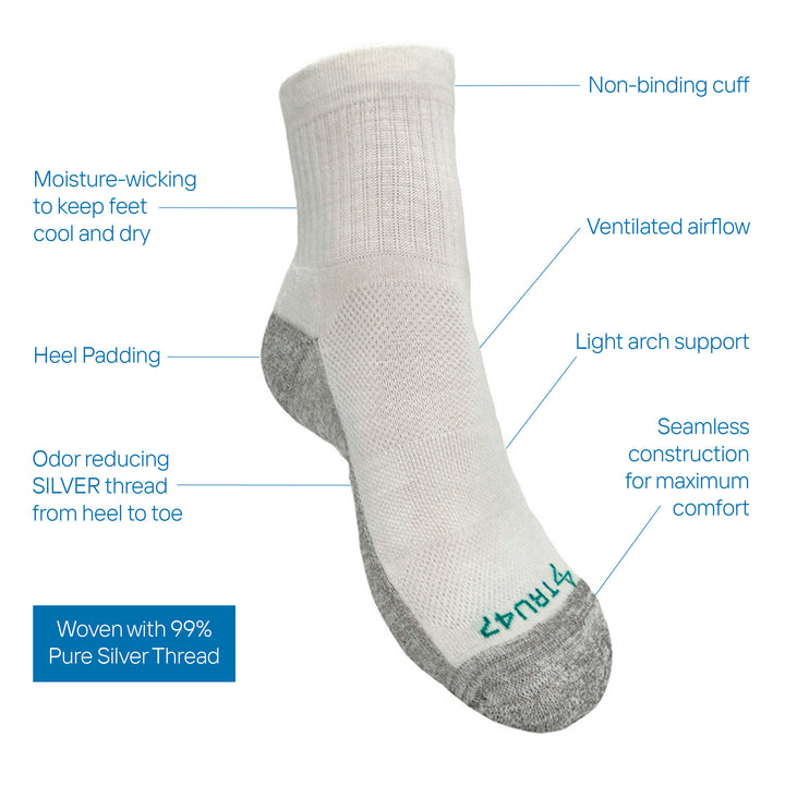 QUARTER Merino Wool Grounding Socks