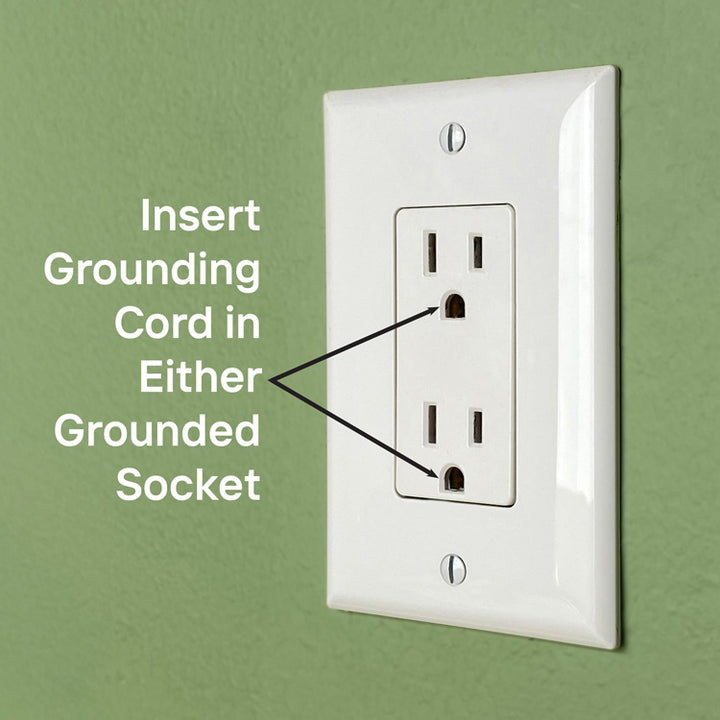 Grounding Alligator Cord - 10'