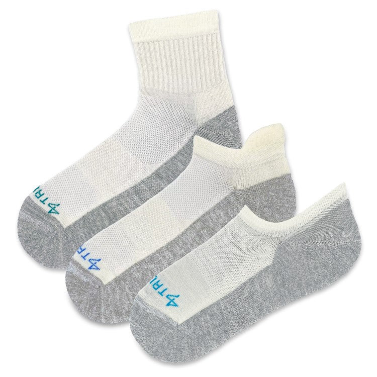 Assorted Bundle Merino Wool Grounding Socks - 3 Pack