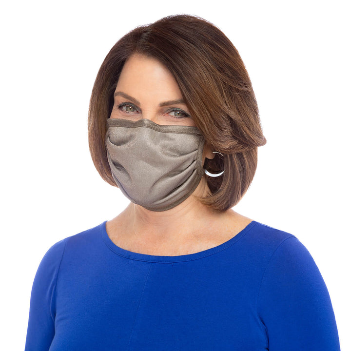 Heavyweight Mesh Mask - Pleated