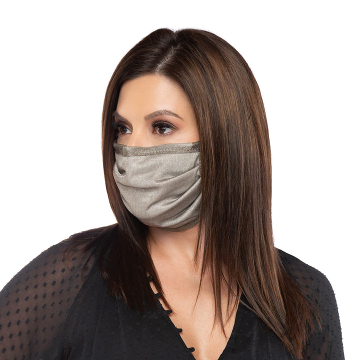 Heavyweight Mesh Mask - Pleated