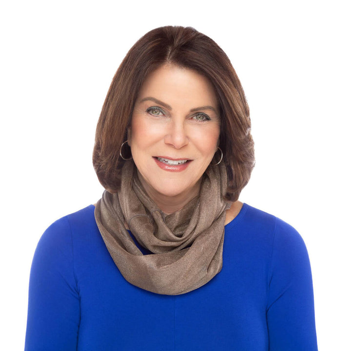 Silver Mesh Infinity Scarf