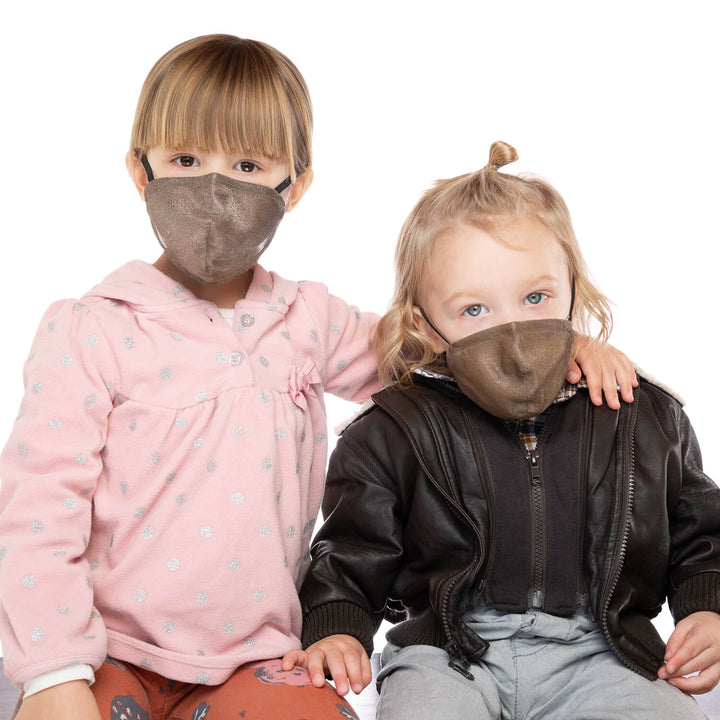 Toddler Silver Mesh Mask