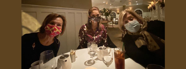 Women Wearing Face Masks at Holiday Gathering: The Value of Wearing TRU47 Silver Masks