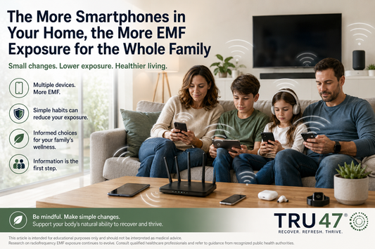 The More Smartphones in Your Home, the More EMF Exposure for the Whole Family