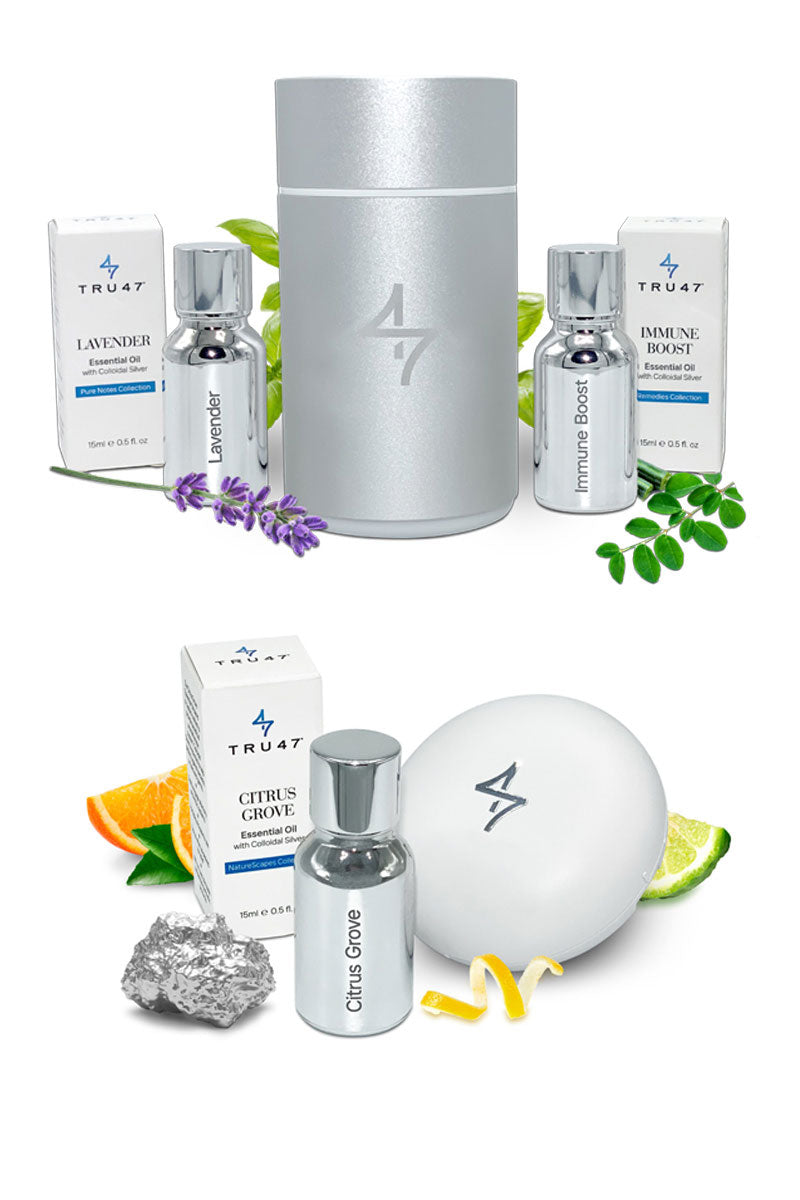 Colloidal Silver-Infused Essential Oils - Restore