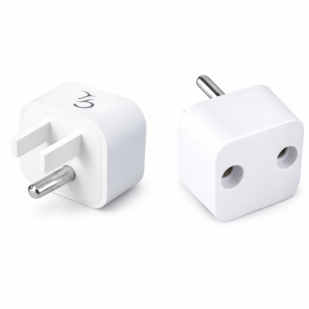 GroundLuxe Grounding Safety Adapter for North American Outlet