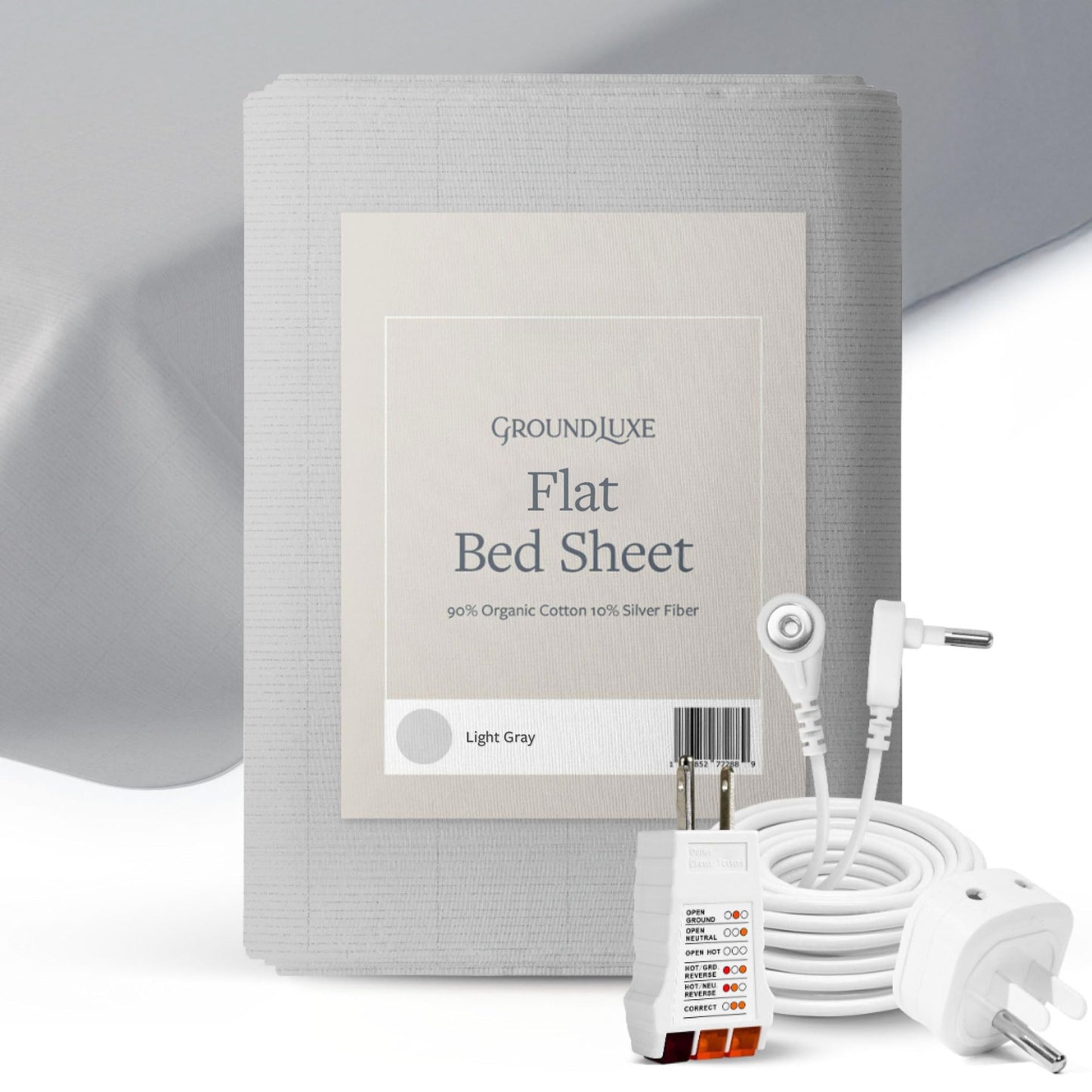 GroundLuxe Flat Grounding Sheet (Organic Cotton)