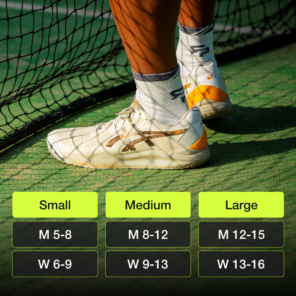 Ankle Anti-Slip Tennis Socks - 1 Pair
