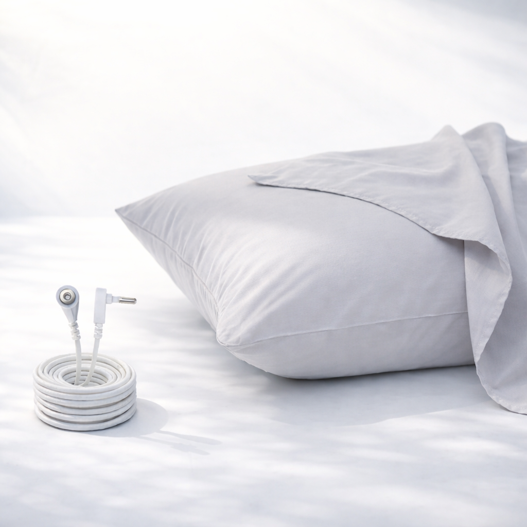 GroundLuxe Luxury Grounding Pillowcase (Organic Cotton)