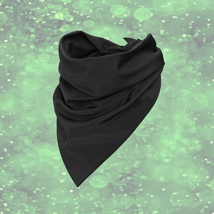 Black Jersey Modal Bandana