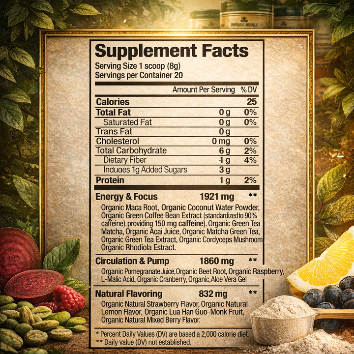 Pre-Workout - Lemon Berry