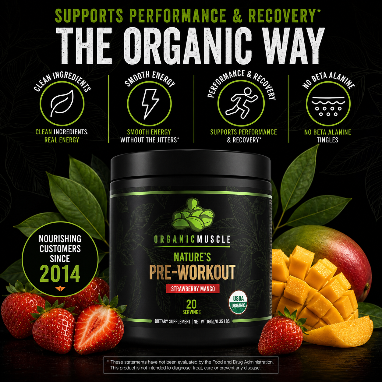 Pre-Workout - Strawberry Mango