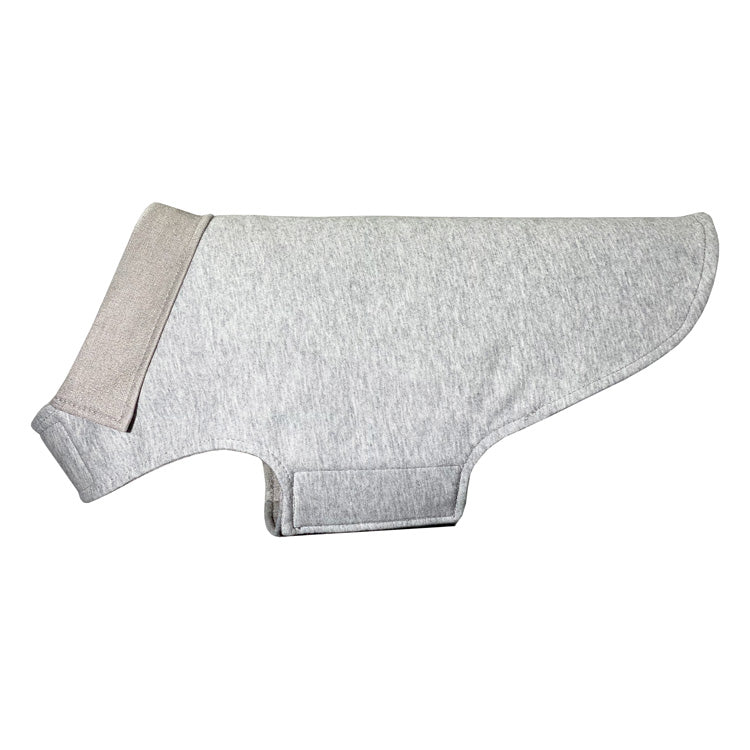 Doggie Silver Cotton Double Knit Jacket