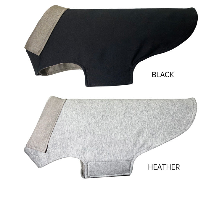 Doggie Silver Cotton Double Knit Jacket