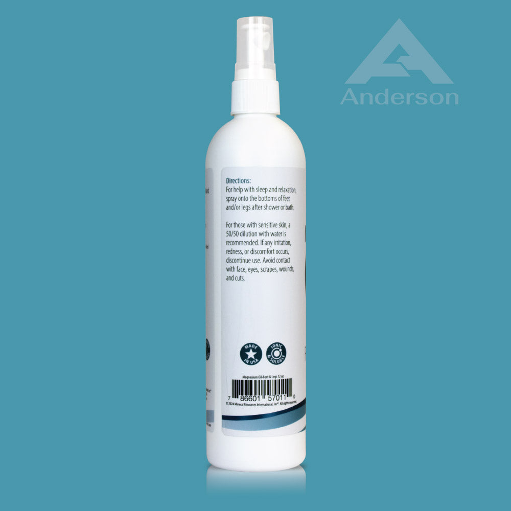 Anderson Magnesium Oil Feet & Legs
