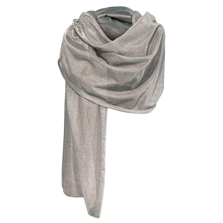 SILVER MESH SHAWL