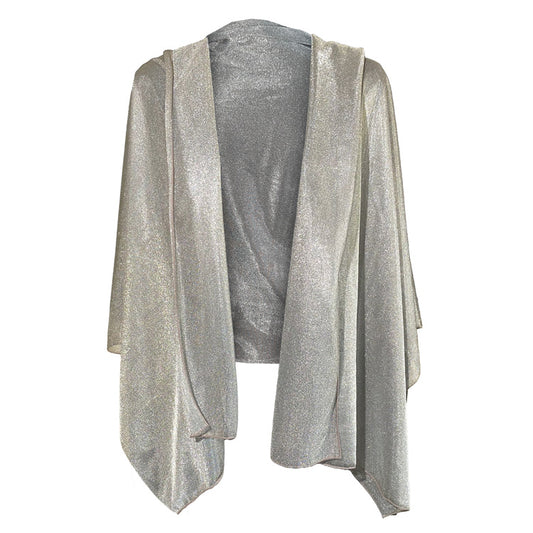 SILVER MESH SHAWL