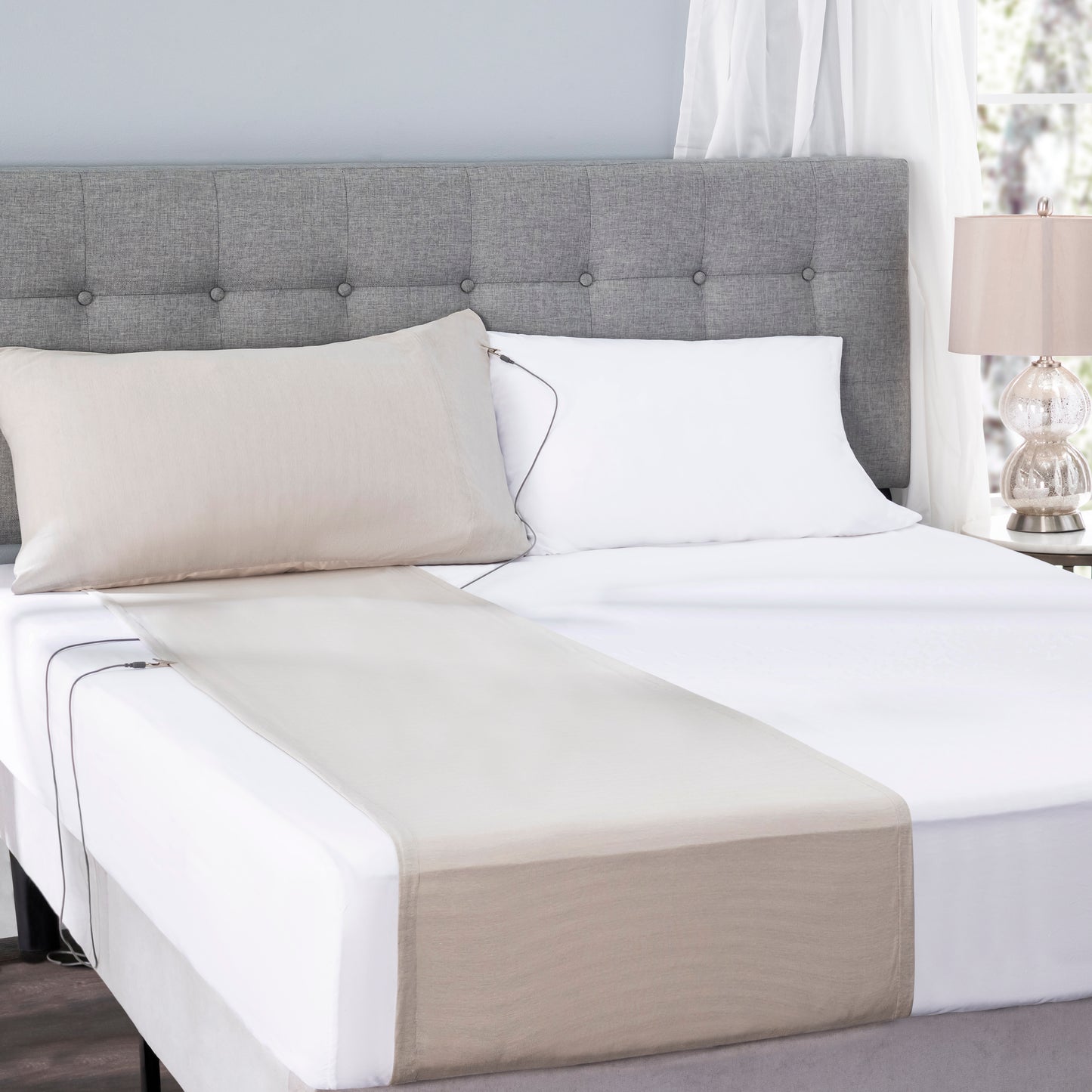 Grounding & Earthing Mats for Beds - Natural Color