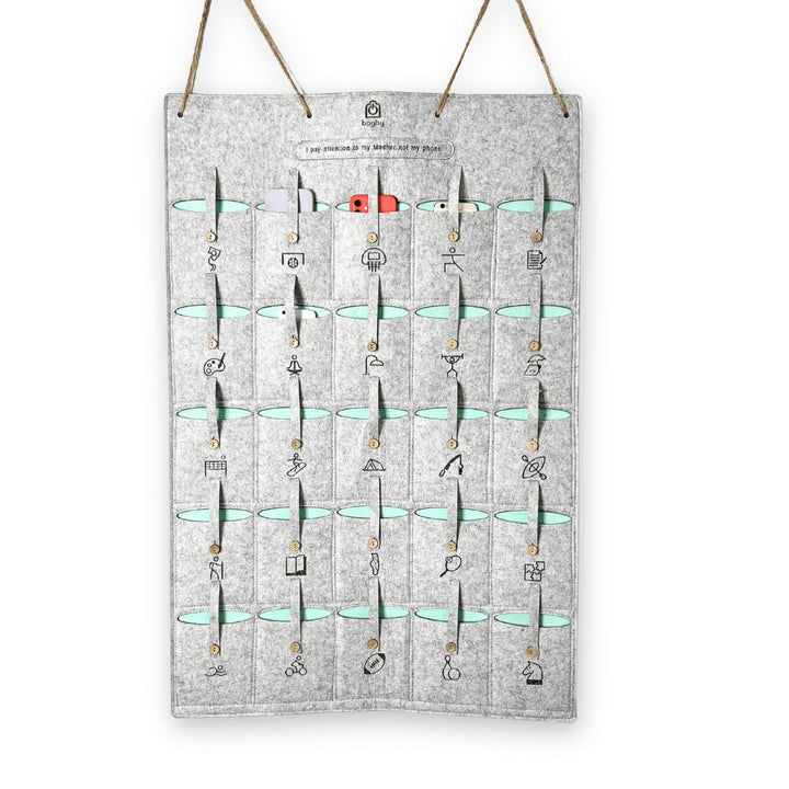 Phone Organizer For Classrooms