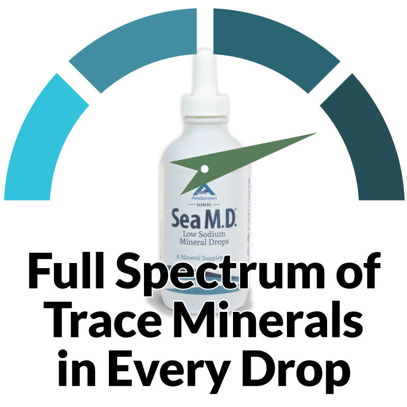 Sea M.D. Concentrated Trace Mineral Drops 2 Pack 550 ml Bundle