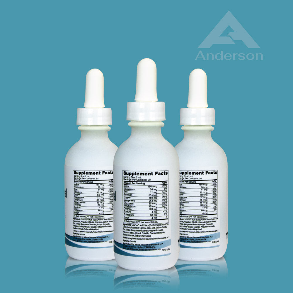 Trace Mineral Complex - 3 Pack 60 mL (2 fl.oz.) each