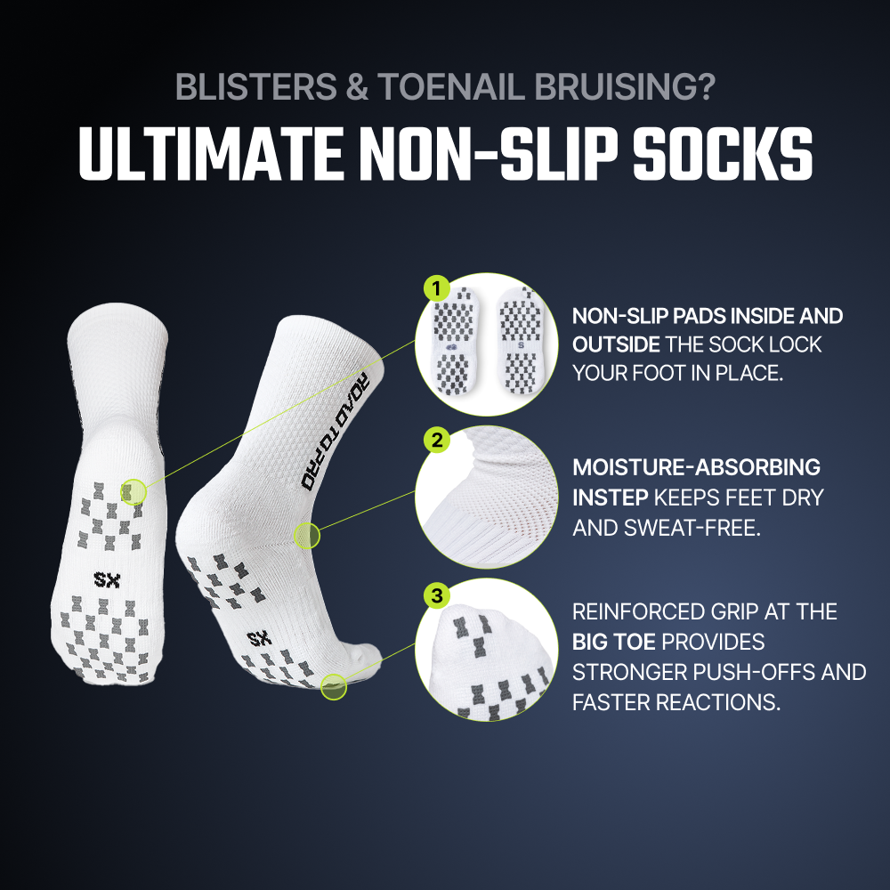Crew Anti-Slip Tennis Socks