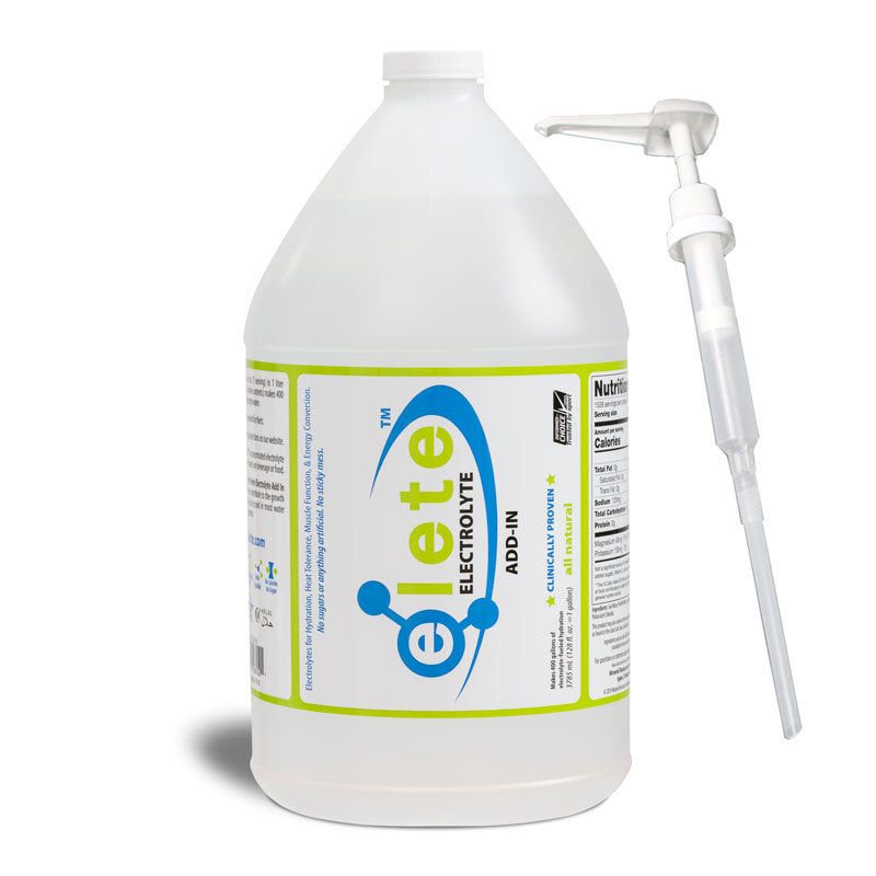 elete Electrolyte Add-In 128oz/1 gallon w/pump