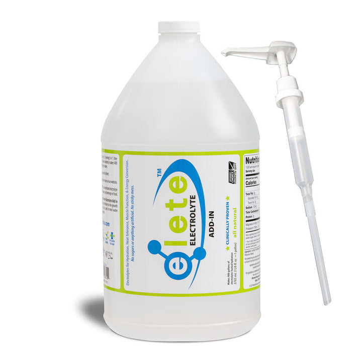 elete Electrolyte Add-In 128oz/1 gallon w/pump