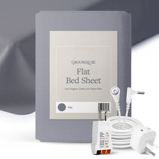 GroundLuxe Flat Grounding Sheet (Organic Cotton)