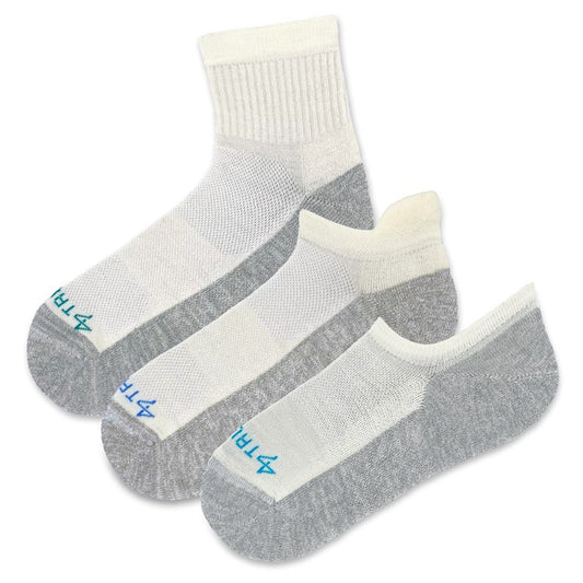 Assorted Bundle Merino Wool Grounding Socks - 3 Pack