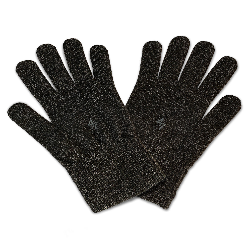 Sanitized Silver Gloves - BLACK