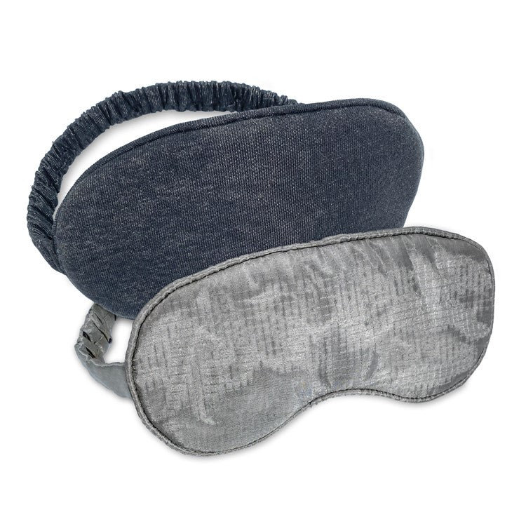 Silver & Silk Eye Mask