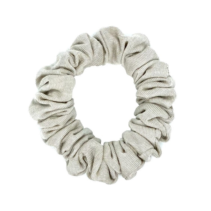 Silver Hair Scrunchies