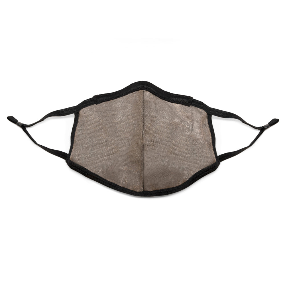 Silver Mesh Mask - Cup