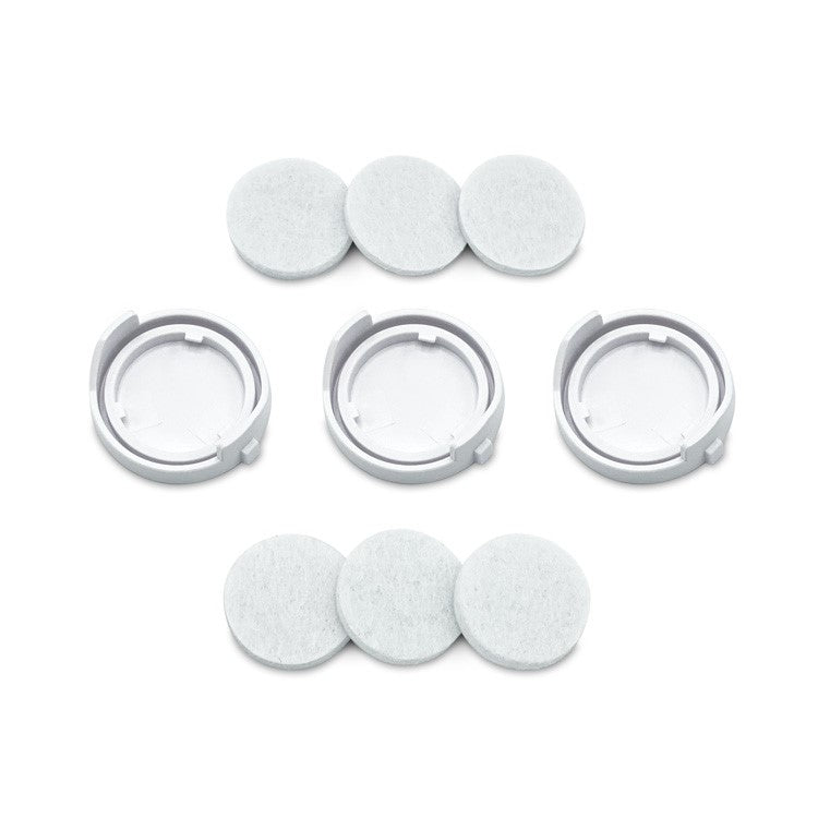 Knitted Cotton Pad & Tray for Portable Diffuser - Set of 3