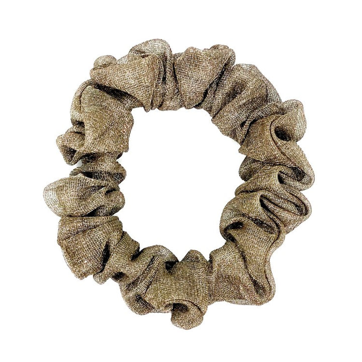 Silver Hair Scrunchies